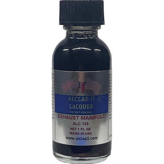 Alclad II Exhaust Manifold Metallic Lacquer Paint 1 oz ALC123 | Scale Model Supply