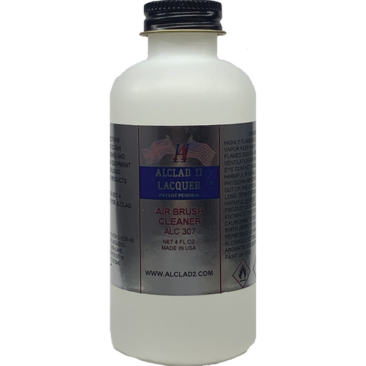 Alclad II Airbrush Cleaner Metallic Lacquer Paint 4 oz ALC307 | Scale Model Supply