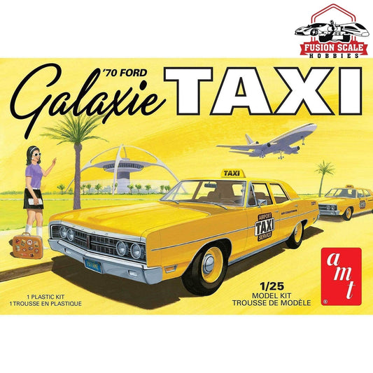 AMT Models 1970 Ford Galaxie Taxi