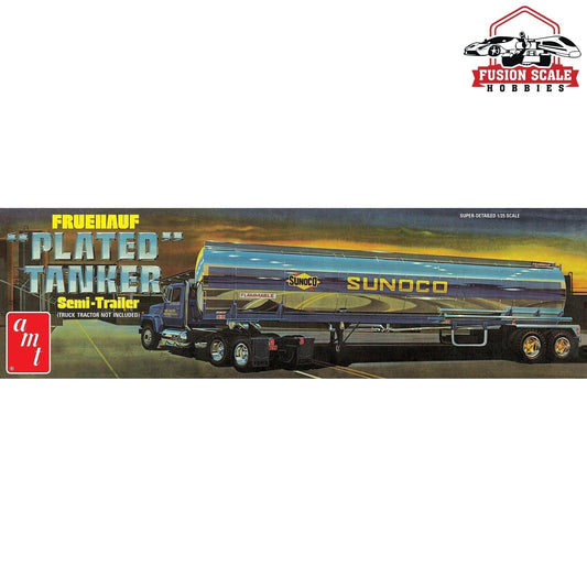 AMT Models Fruehauf Plated Tanker Trailer Sunoco
