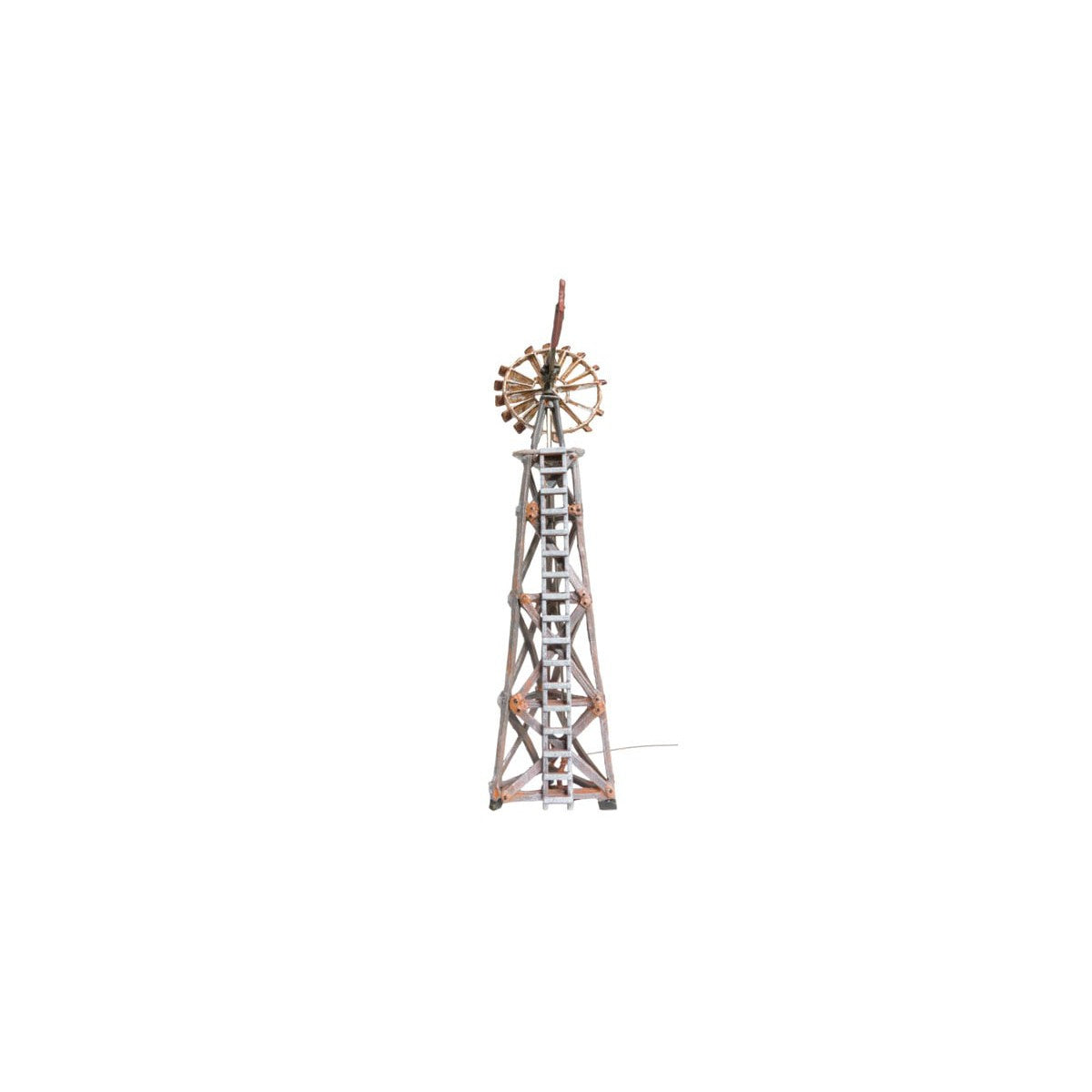 Scale Model Windmill Woodland Scenics N Scale Old Windmill Built and Ready ...