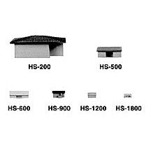 Plastruct Multi Color Polyethylene Layout Houses (12 per pack)