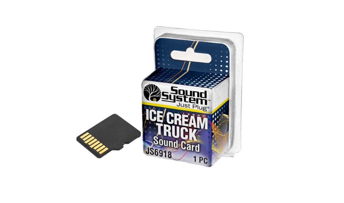 Woodland Scenics Sound Card - Ice Cream Truck - JS6918 product image