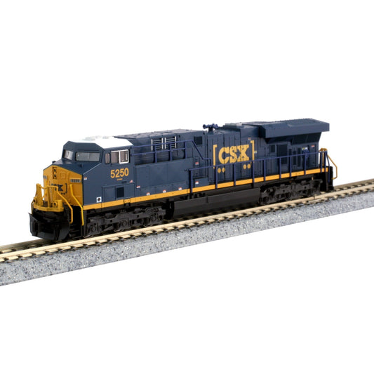 Kato N Scale CSX ES44DC 5293 Locomotive DC
