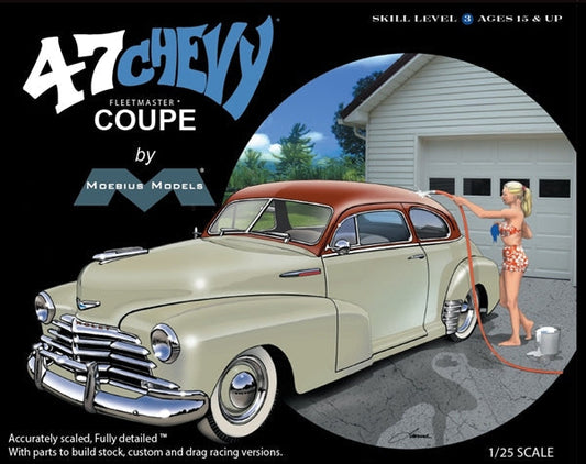 Moebius Models 1947 Chevrolet Fleetmaster Coupe 1/25