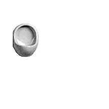 Plastruct O gauge White Polystyrene Wall Urinal (1 per pack)