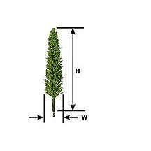 Plastruct 1/2" PLASTREES CONIFER TREES - Sold Out and Discontinued