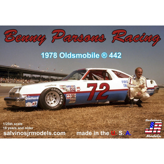 Salvinos JR Models Benny Parson Racing 1978 Oldsmobile 442