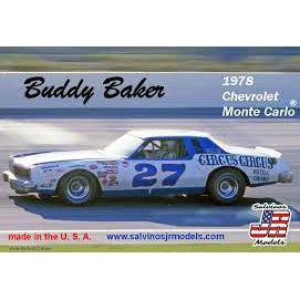 Salvinos JR Models Buddy Baker #27 1978 Chevrolet Monte Carlo