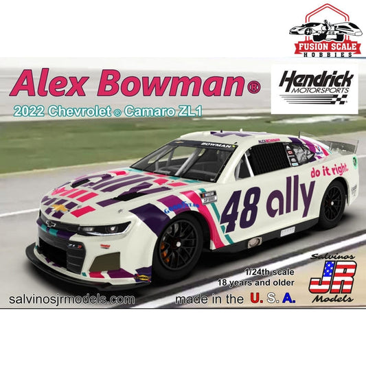 Salvinos JR Models Hendrick Motorsports Alex Bowman 2022 Camaro