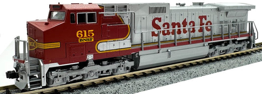 Kato N Scale BNSF Warbonnet Patch 667 Dash 9 (DC)