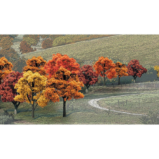 Woodland Scenics Bulk Trees 3/4''-2'' Fall Colors/38pc