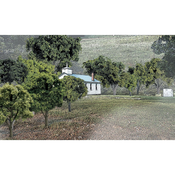 Woodland Scenics Bulk Trees 3/4''-2'' Mixed Green/38pc