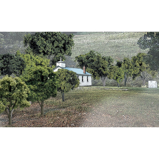 Woodland Scenics Bulk Trees 3/4''-2'' Mixed Green/38pc