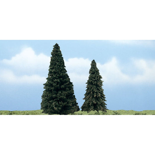Woodland Scenics Evergreen Tree 4-5"/2pc"