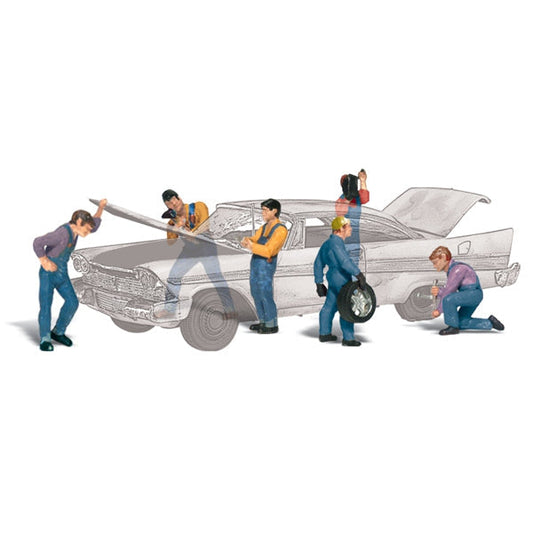 Woodland Scenics HO Auto Mechanics