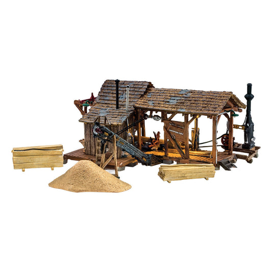 Woodland Scenics HO B/U Buzz's Sawmill