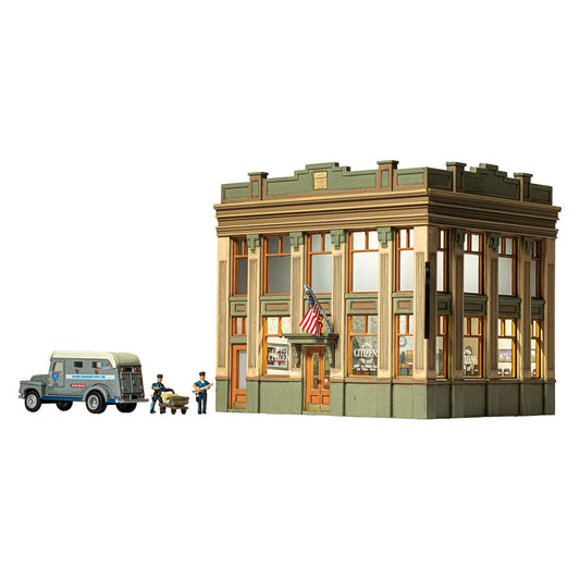Woodland Scenics HO B/U Citizens Savings & Loan