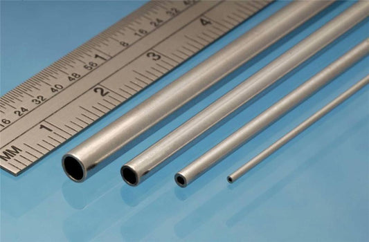 Albion Alloys NST09 Nickel Silver Micro Tube 0.9x0.7mm i.d. (2 Pack)
