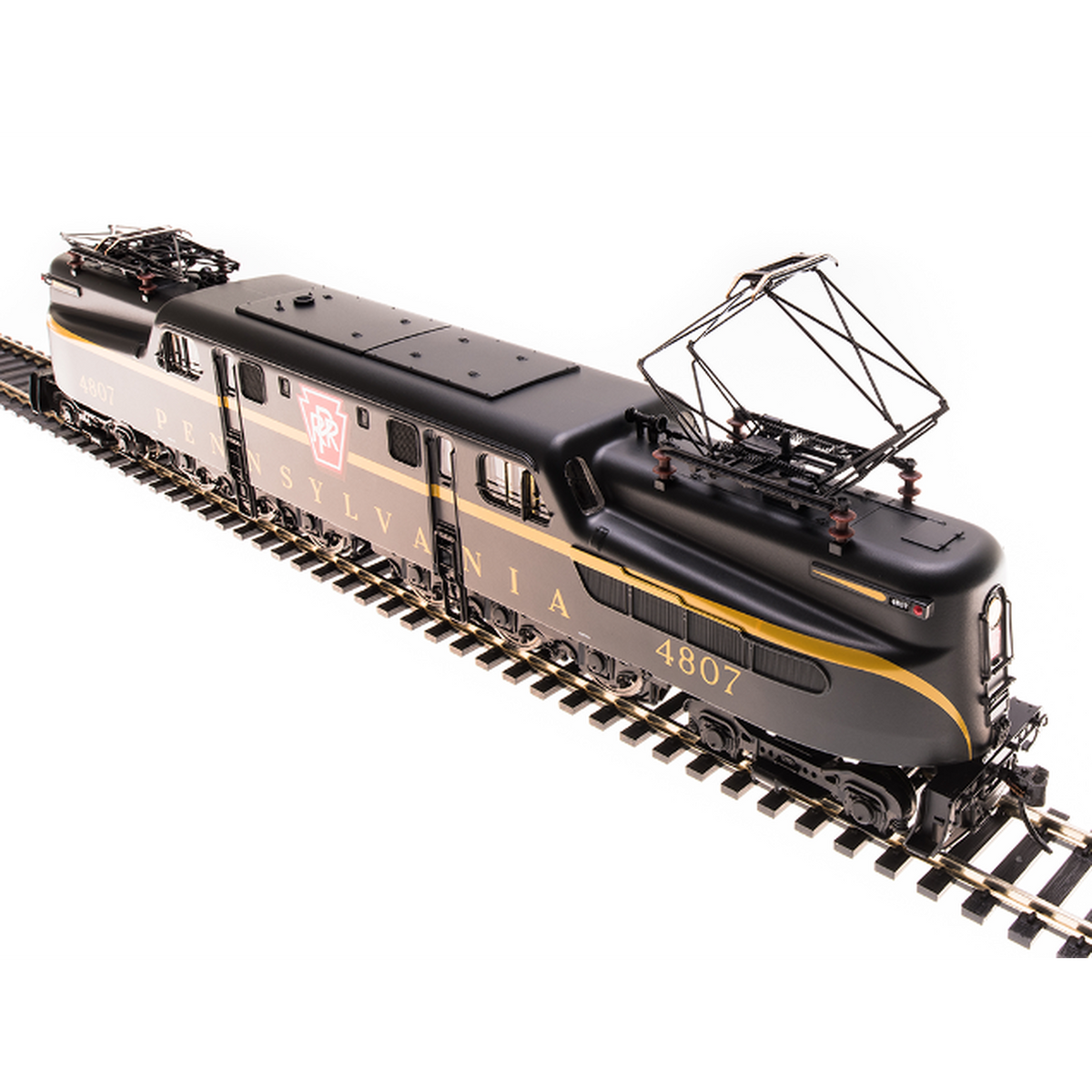 Broadway Limited HO P3 GG-1 PRR #4807/grn. 1-Stripe DC/DCC ...