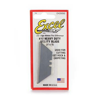 Excel 2-Notch .025'' Utility Blade - 5pcs.