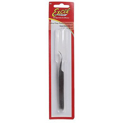 Excel Slant Point Tweezers (Polished)