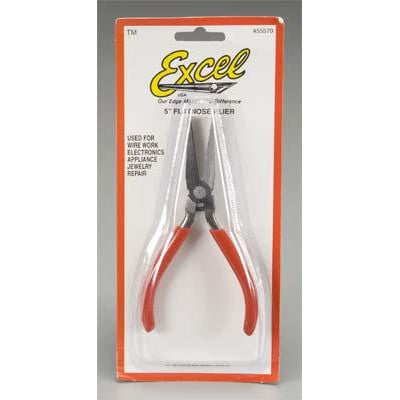 Excel 5'' Flat Nose Pliers