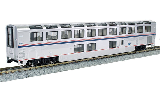Kato HO Scale Amtrak Superliner I Lounge Phase VI 33023 - Fusion Scale Hobbies